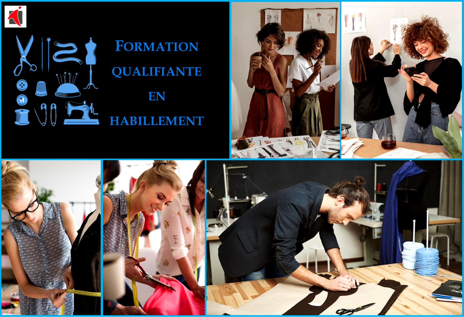 Formation qualifiante en habillement Site